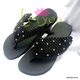 Alium Preto com strass
