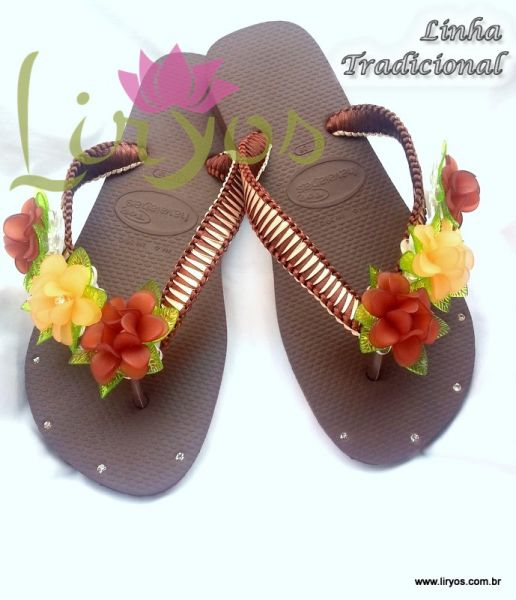 Flor de laranjeira marrom Cód. 922
