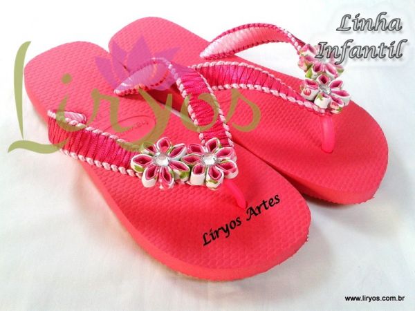 Camélia Pink Neon Infantil  Cód. 261