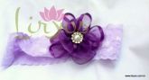 Faixa lílas com roxo