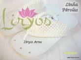 Alium Branco c/ pérolas amarelas Cód. 223