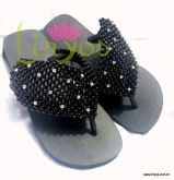 Alium Preto com strass