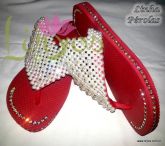 Alium vermelho c/ strass swairovisk