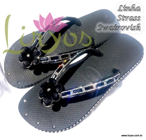 Goivo preto c/ flor Cód. 802